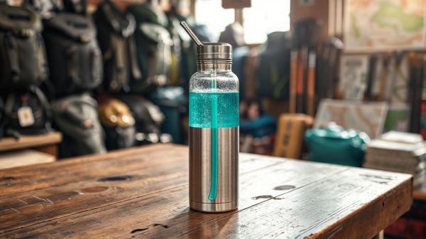 Top-rated travel water bottles with straws for active lifestyles